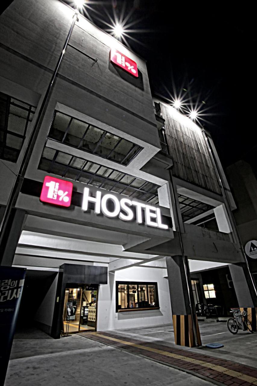 One Percent Hostel Jeonju Exterior foto